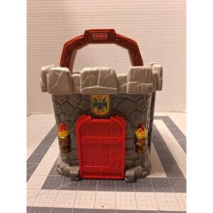 Vintage Fisher-Price Great Adventures All in One Take Along Castle